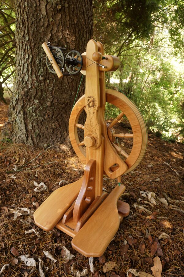 The Rose spinning wheel