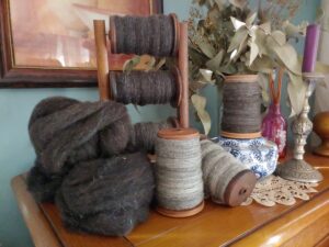 Spun Blue Texel singles