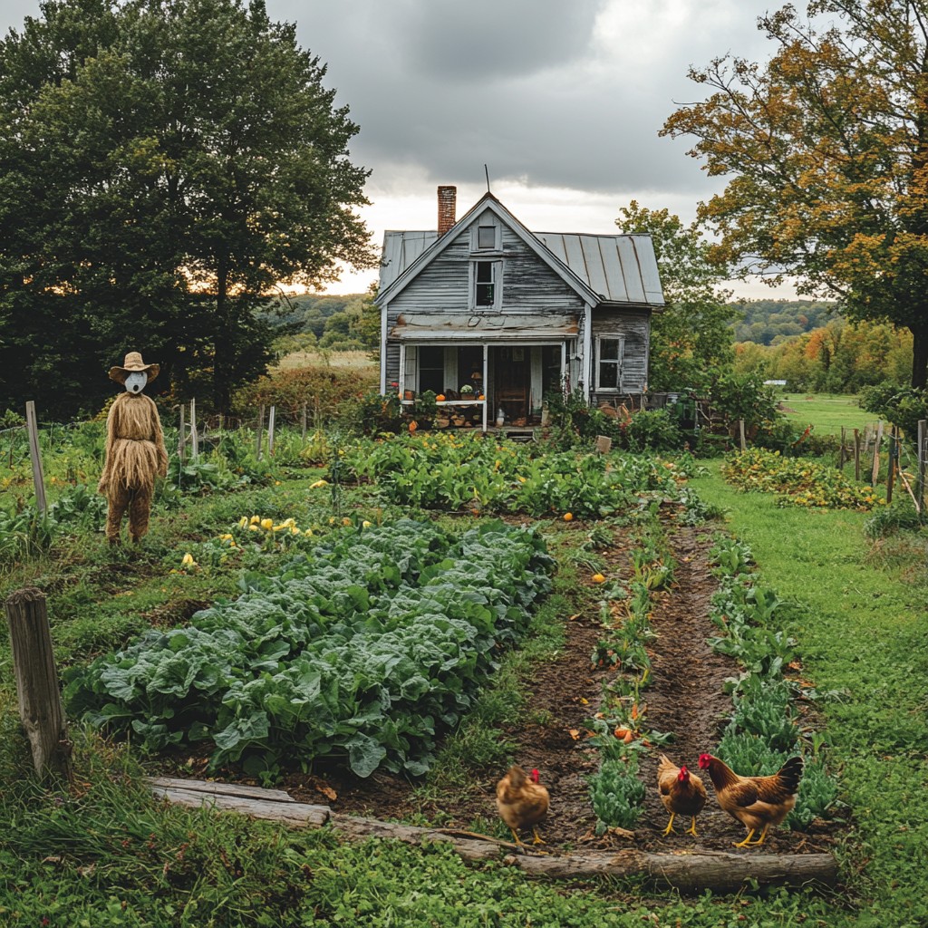 Rustic garden