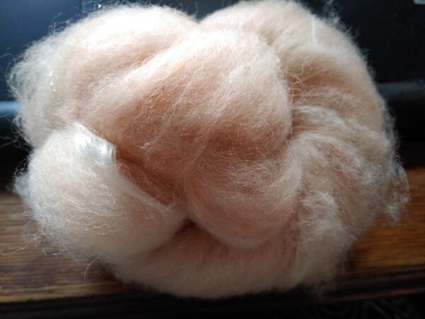 Hand Carded Alpaca Roving for Spinning